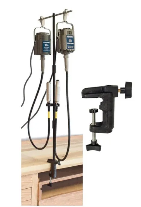🆕 Foredom® Single / Double Motor Hanger with Mounting Clamp