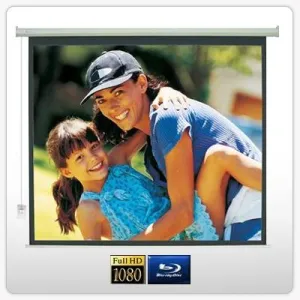 120 Electric Motorised Projector Screen TV  Remote"