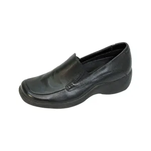 24 HOUR COMFORT Riley Women's Wide Width Leather Loafers
