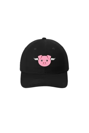 3110 - "When Pigs Fly" Hat - Black