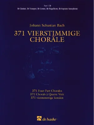 371 FOUR PART CHORALES PART 1 B FLAT TREBLE CLEF