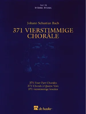 371 FOUR PART CHORALES PART 1 E FLAT TREBLE CLEF