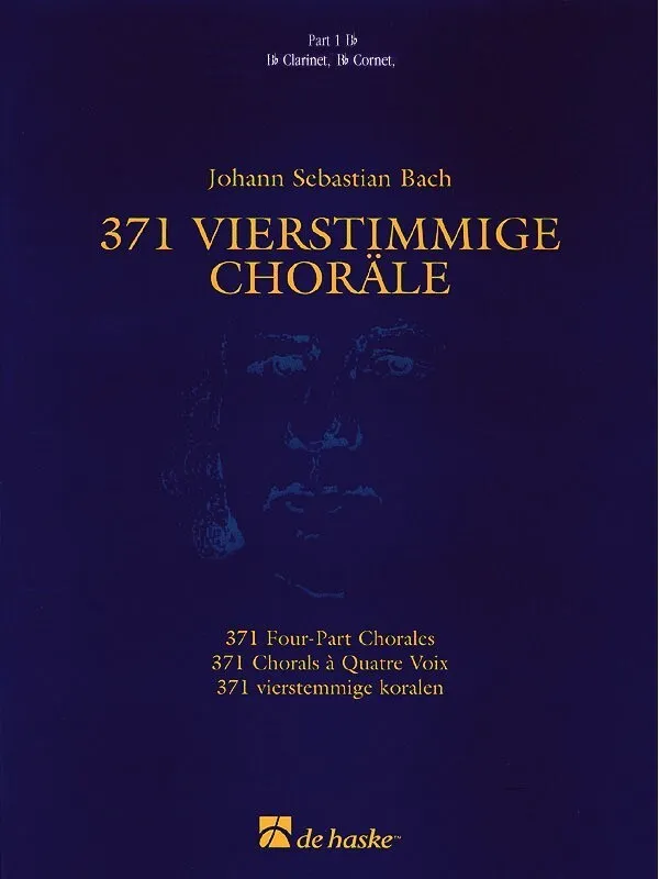 371 FOUR PART CHORALES PART 1 E FLAT TREBLE CLEF
