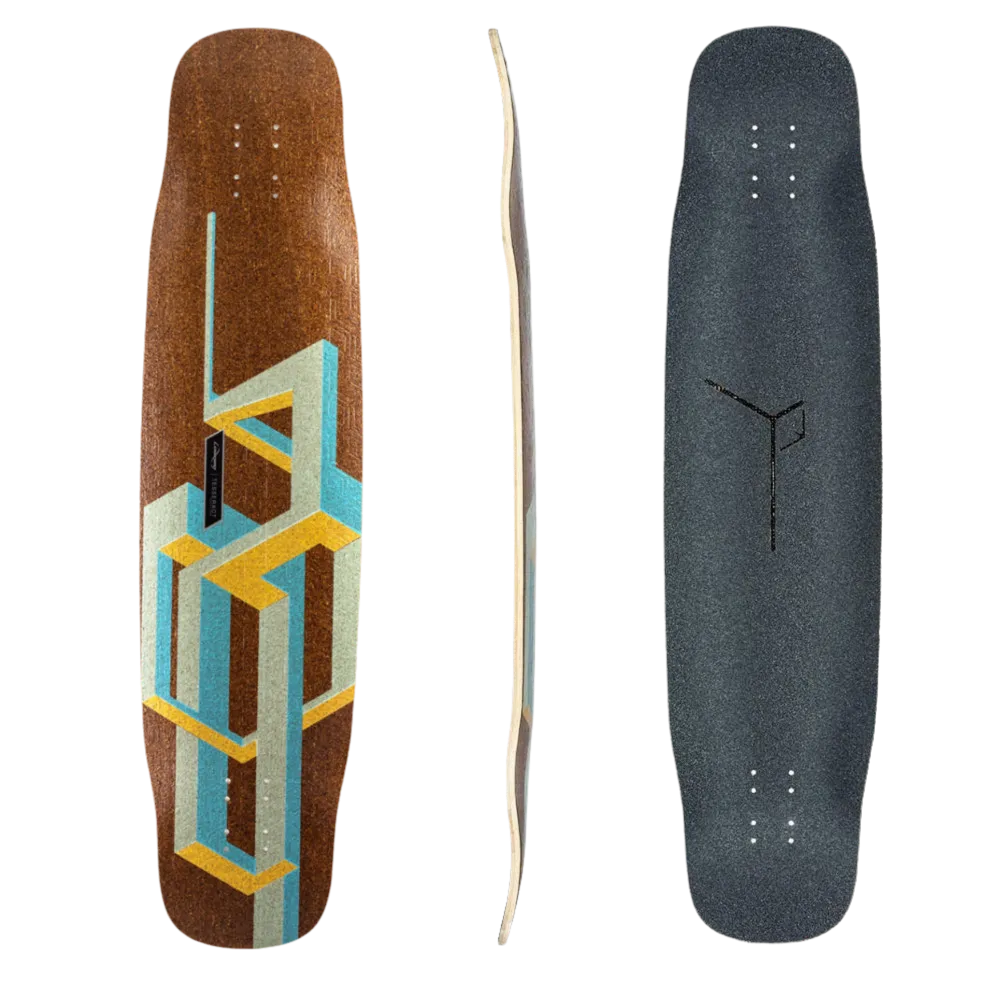 39” Loaded Basalt Tesseract Nude Blue