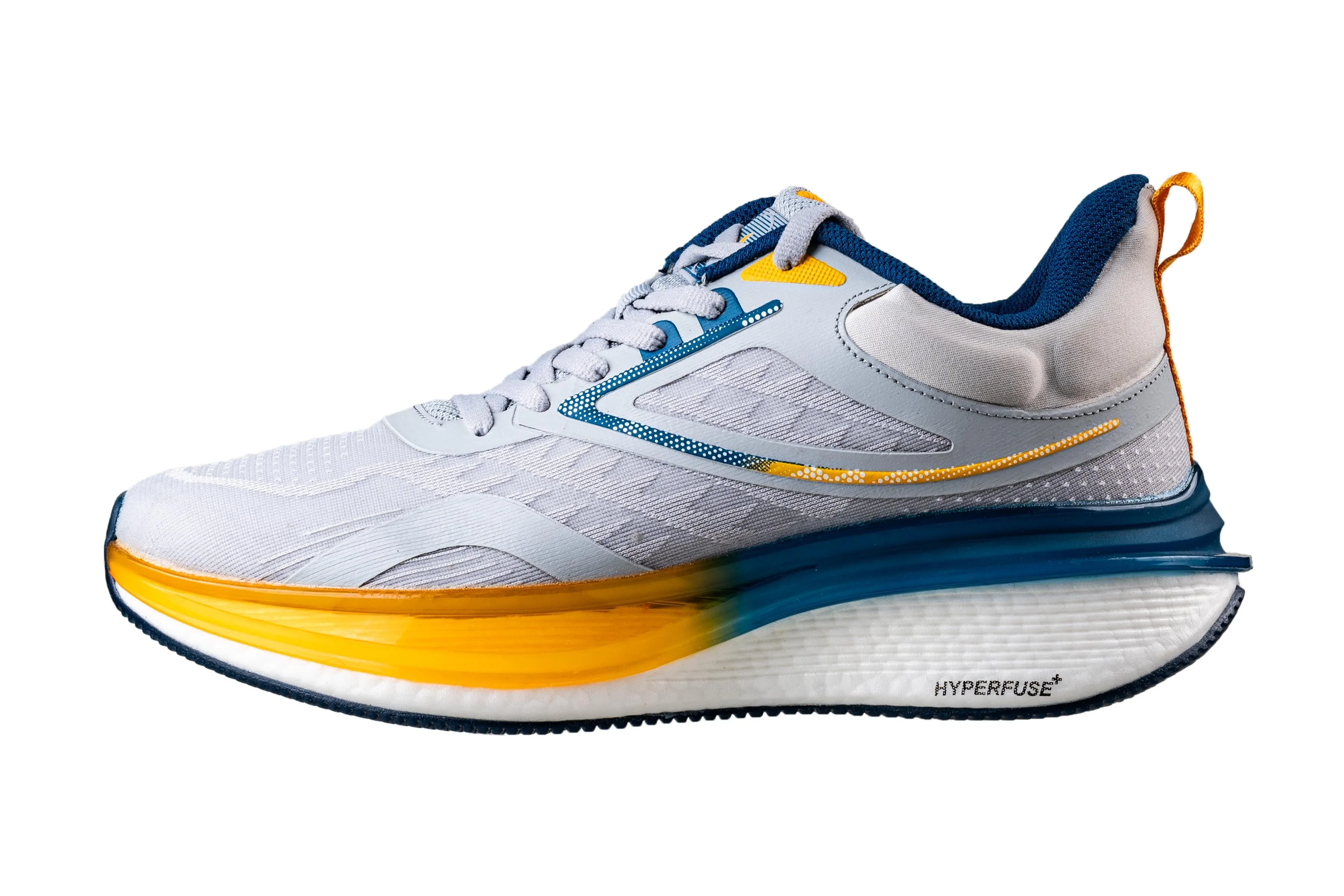 Abros Gents L. Grey / Teal Sports Shoe