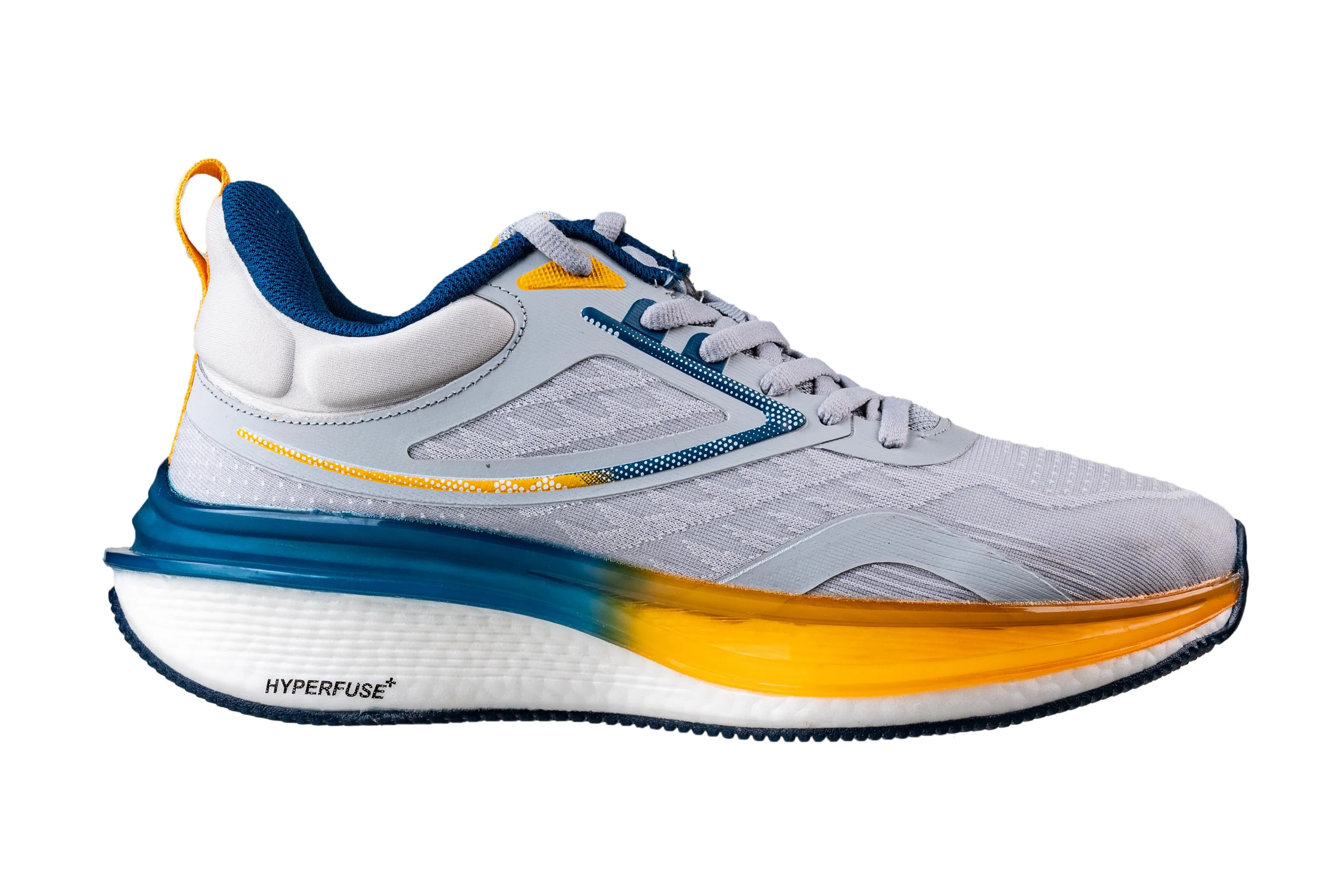 Abros Gents L. Grey / Teal Sports Shoe