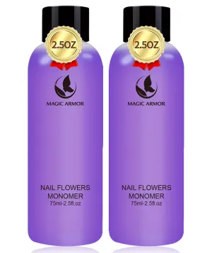 Acrylic Liquid Monomer - 150Ml Acrylic for Professional Liquid Monomer Liquid Monomer Nail System Kit for Acrylic Nails Extension Quick Dry Time (150Ml)