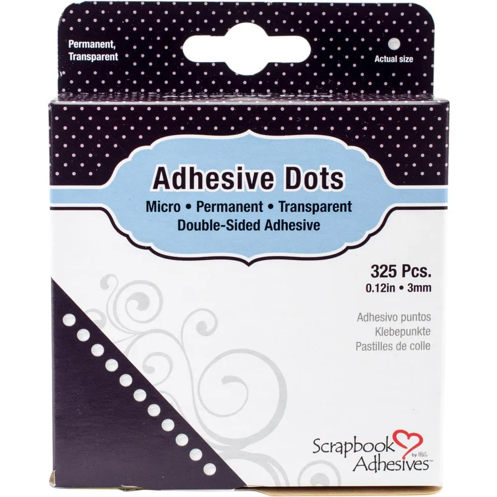 Adhesive Glue Dots 3 mm