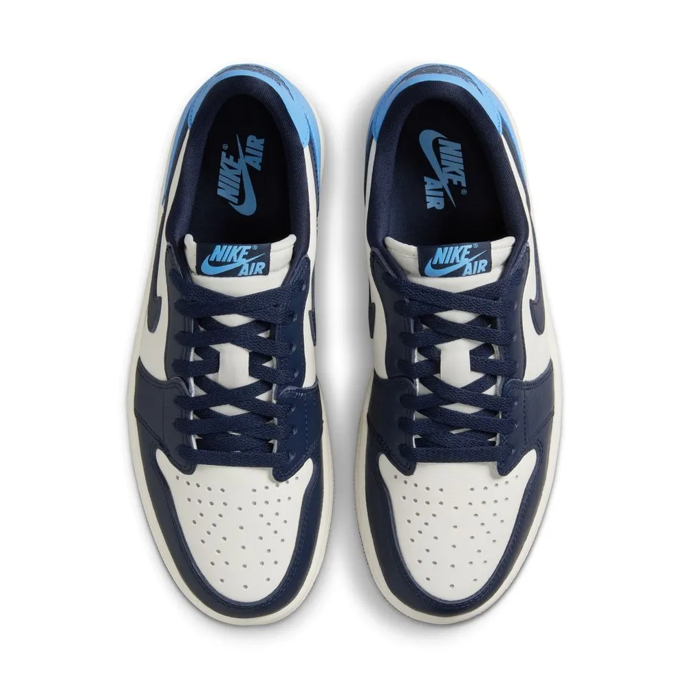 Air Jordan 1 Low OG "Obsidian" Men's Shoes 'Obsidian/Blue/Sail'