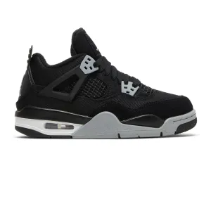 Air Jordan 4 'Black Canvas' GS (2022)