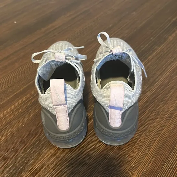 Air VaporMax 2021 Flyknit GS 'Pure Platinum Pink Foam' Youth