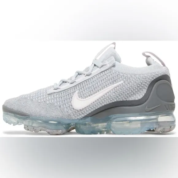 Air VaporMax 2021 Flyknit GS 'Pure Platinum Pink Foam' Youth