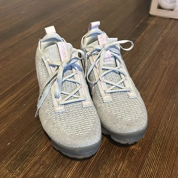 Air VaporMax 2021 Flyknit GS 'Pure Platinum Pink Foam' Youth