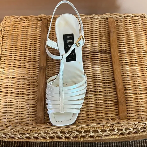 Amalfi Italian Leather Sandals (Gently worn)