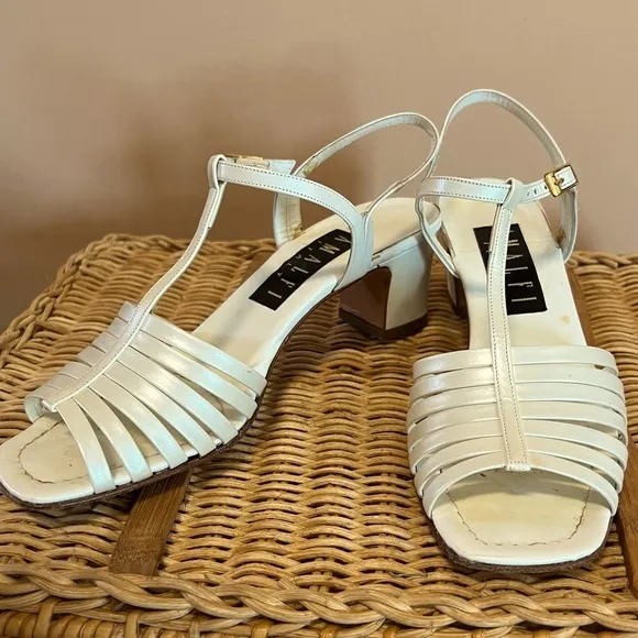 Amalfi Italian Leather Sandals (Gently worn)