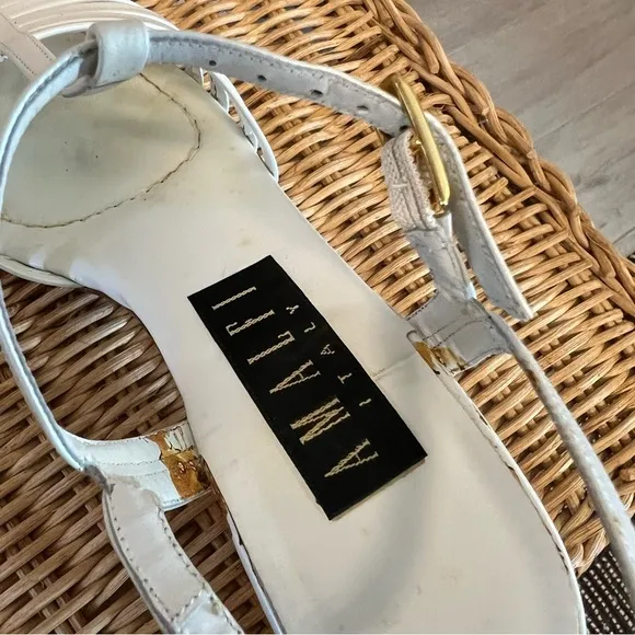 Amalfi Italian Leather Sandals (Gently worn)