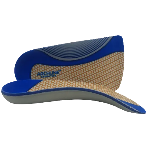 ARCHLINE 3/4 Slim Orthotics Plantar Fasciitis Insoles Balance Support Relief - EUR 44