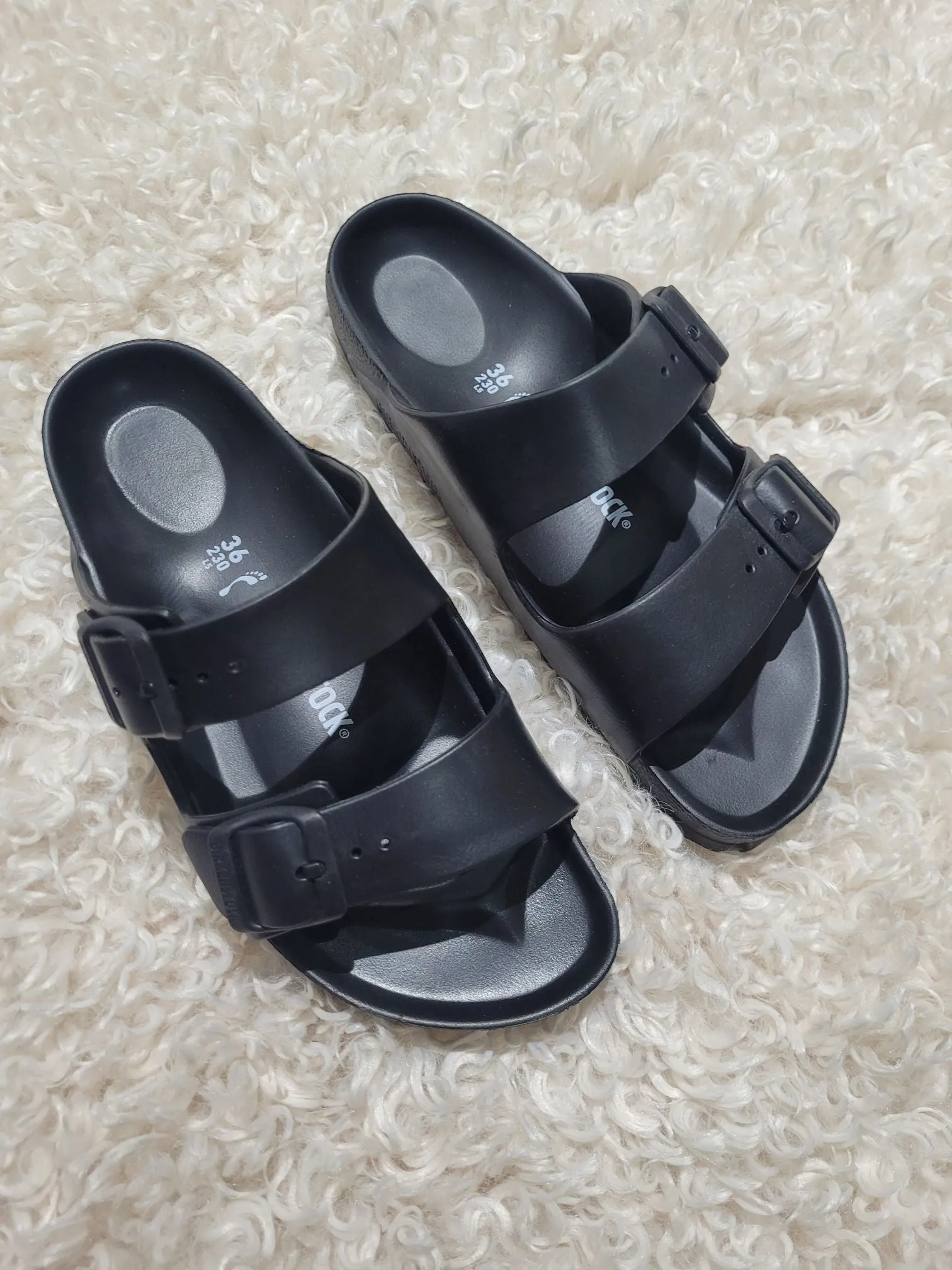 Arizona EVA Black Regular by Birkenstock