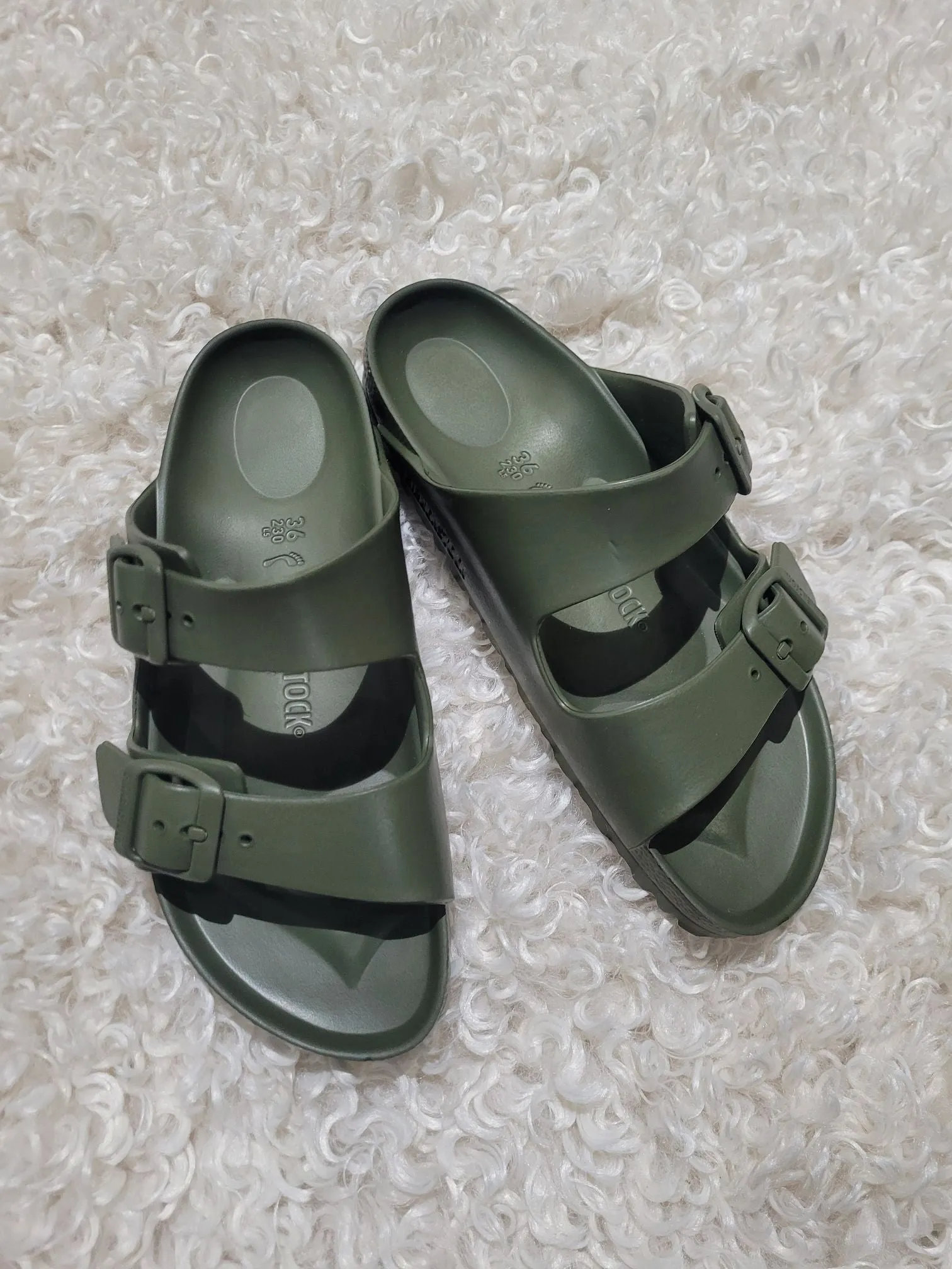 Arizona EVA Khaki Regular by Birkenstock