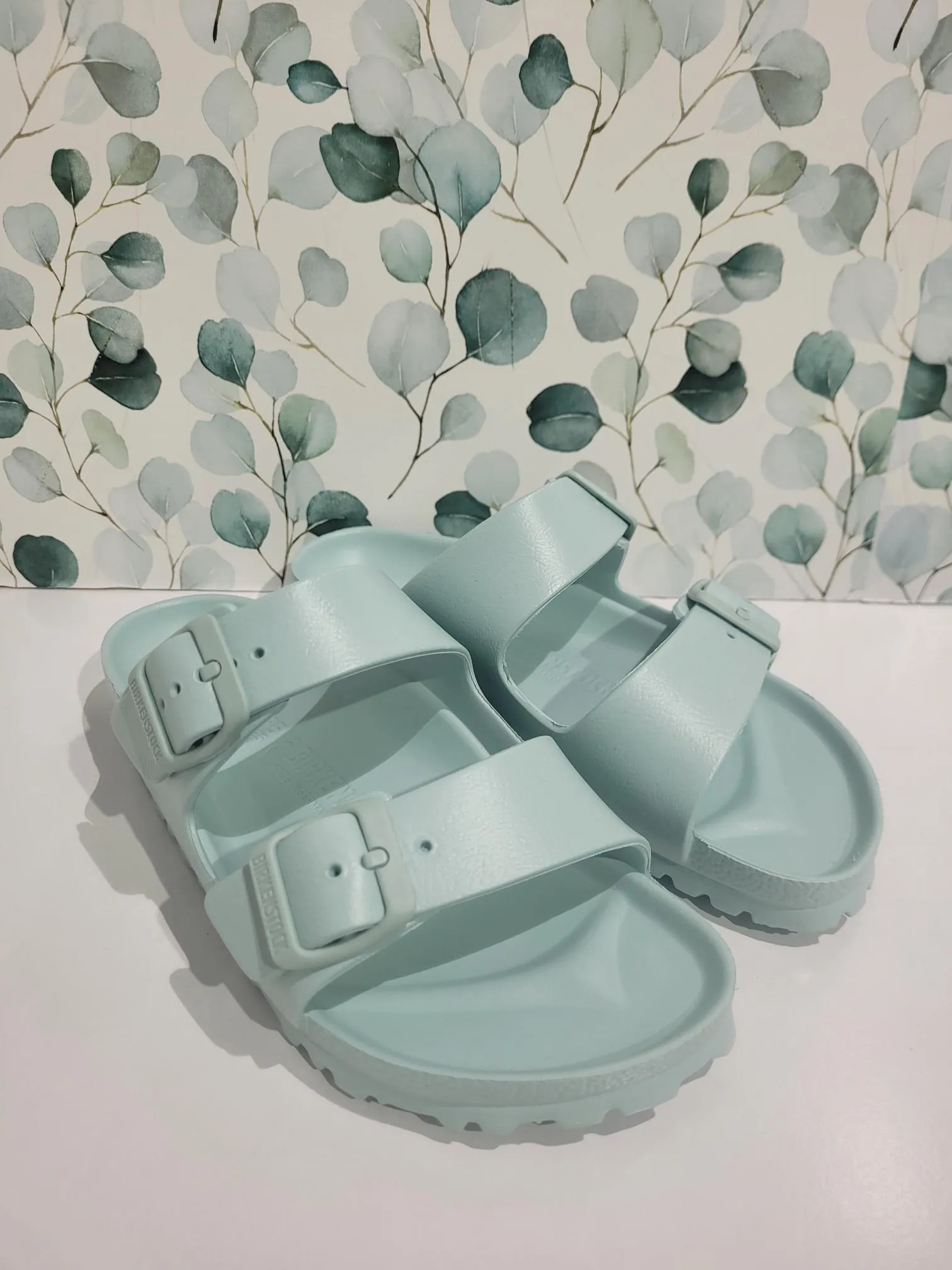 Arizona EVA Surf Green Narrow by Birkenstock