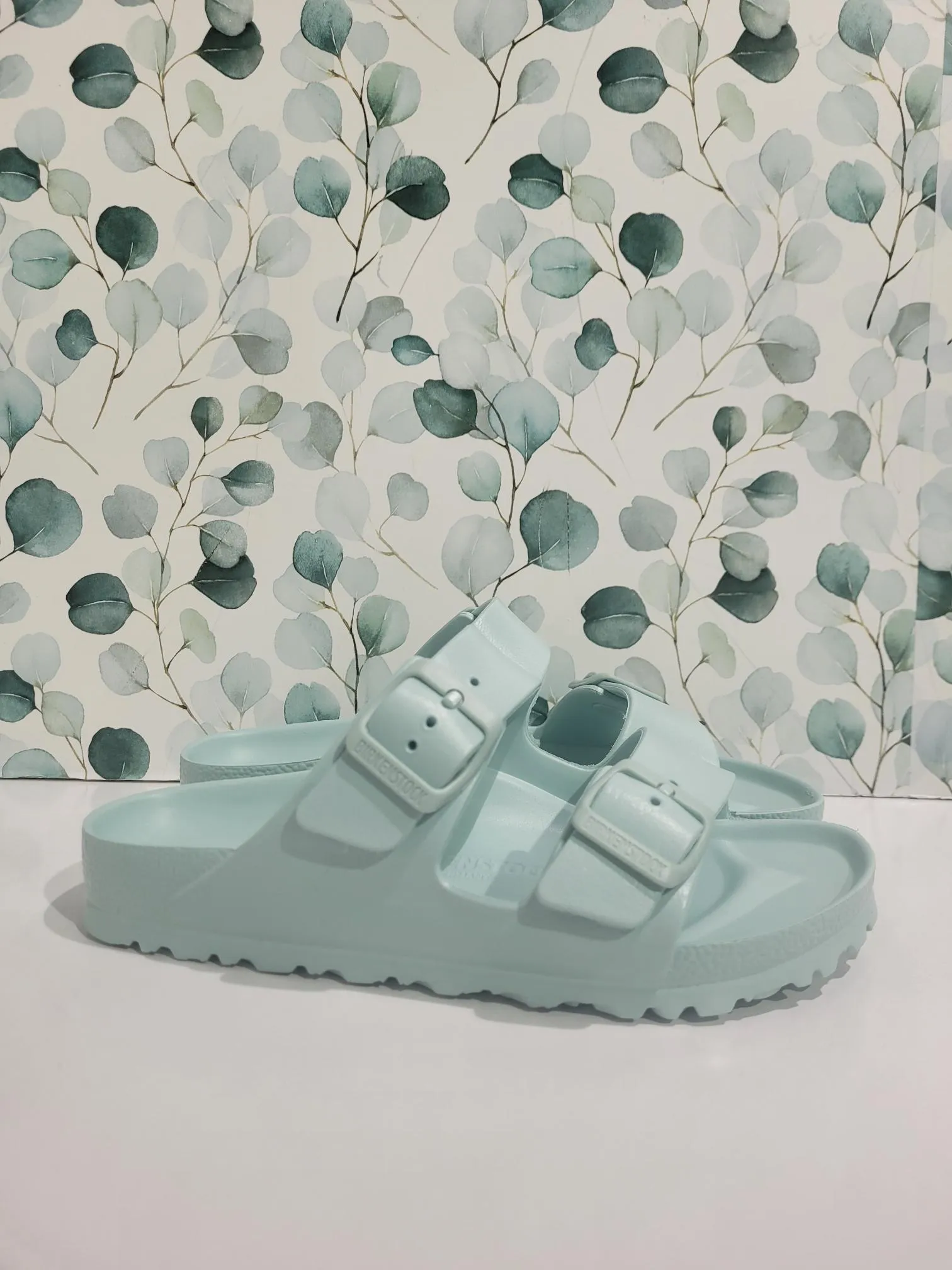 Arizona EVA Surf Green Narrow by Birkenstock