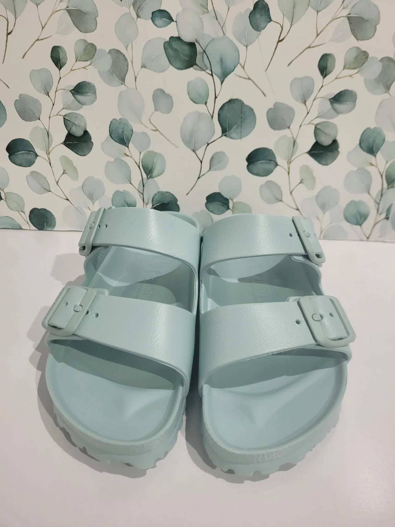Arizona EVA Surf Green Narrow by Birkenstock