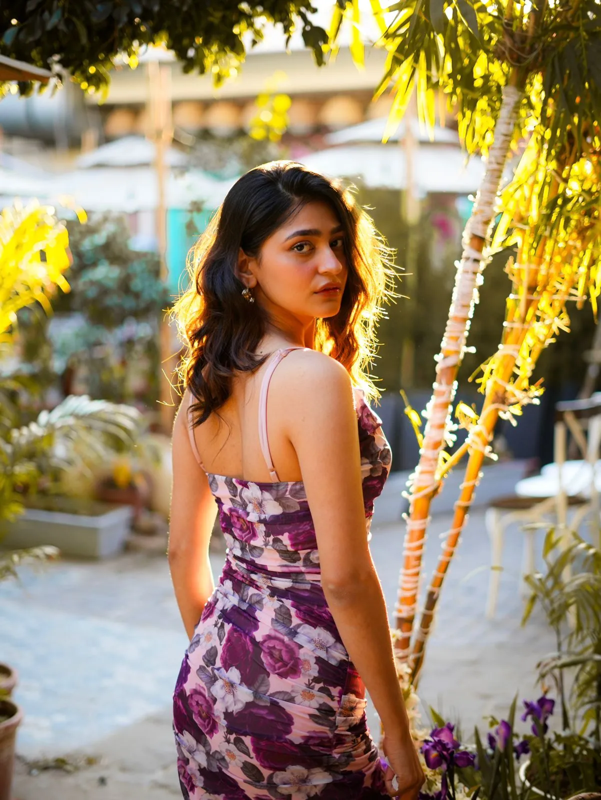 AZURE- Dress (Floral)