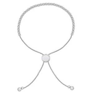 Baby Box Chain Bolo Bracelet