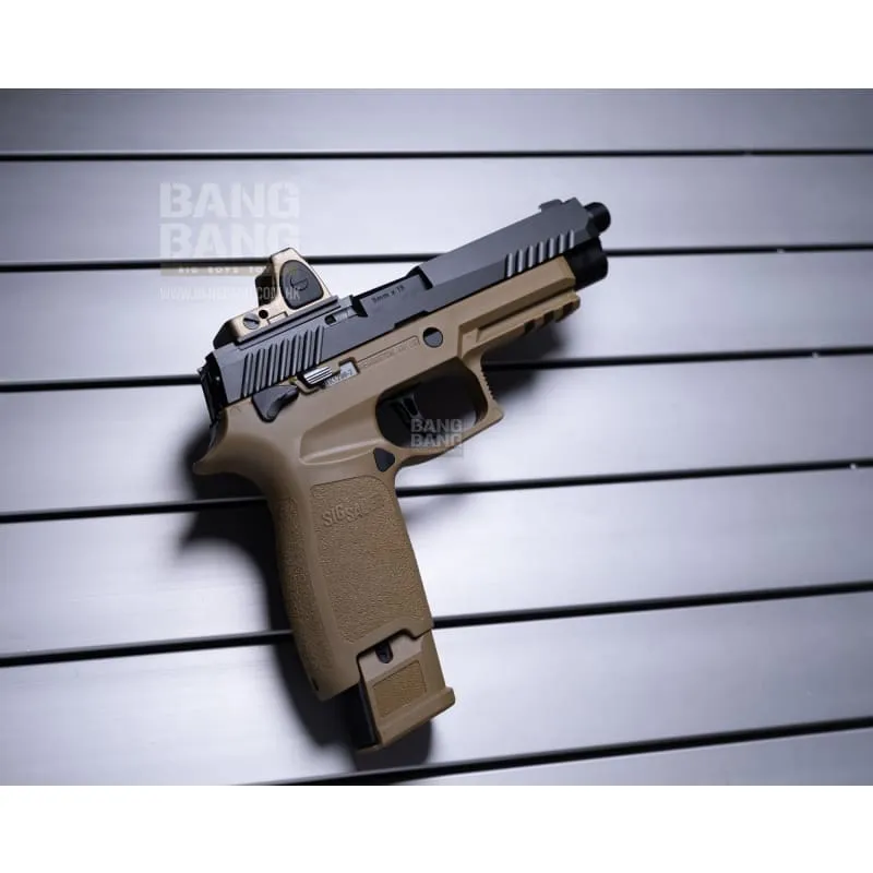 Bang Bang Custom SIG AIR P320 M17 Aluminum Slide Complete Pistol with Red Dot -Two Tone