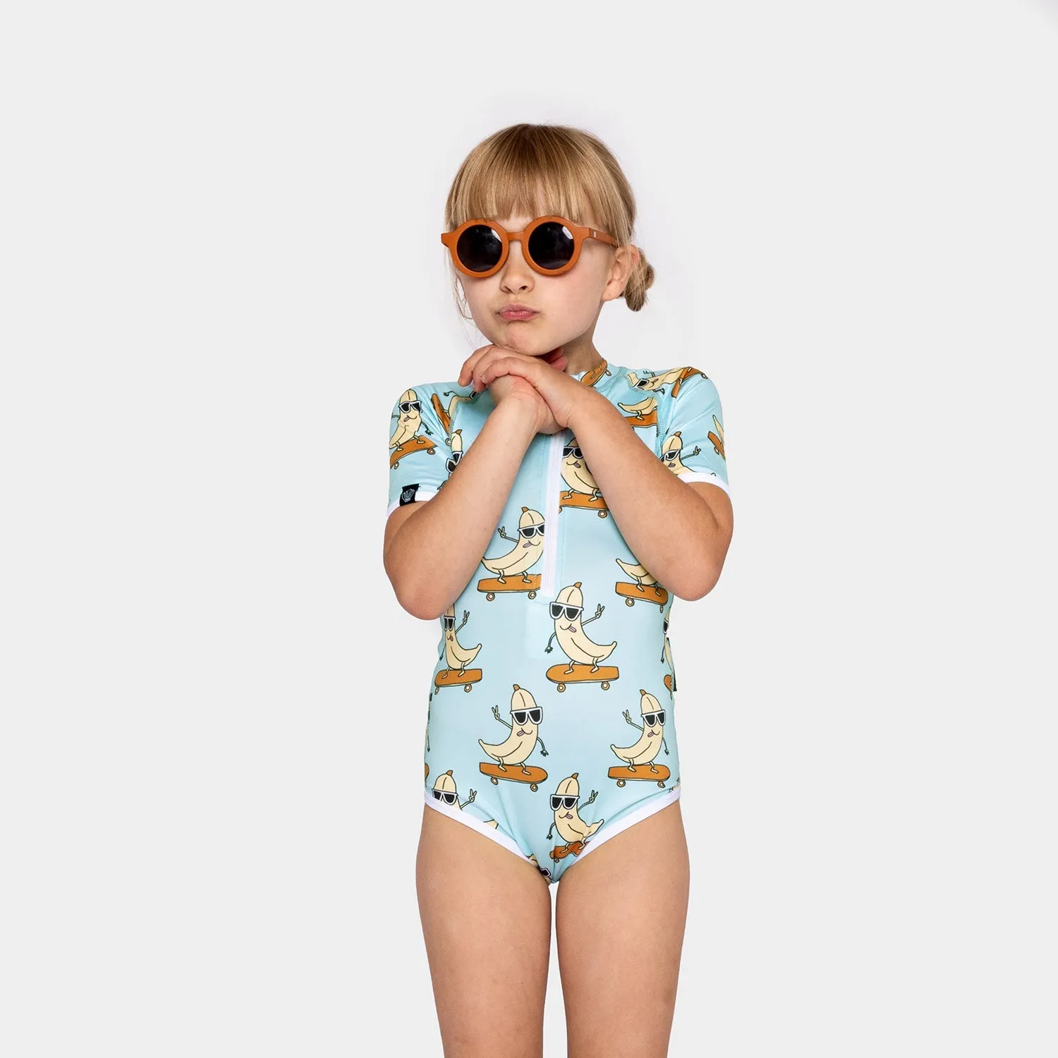 beach & bandits Let It Slide upf50  swimsuit