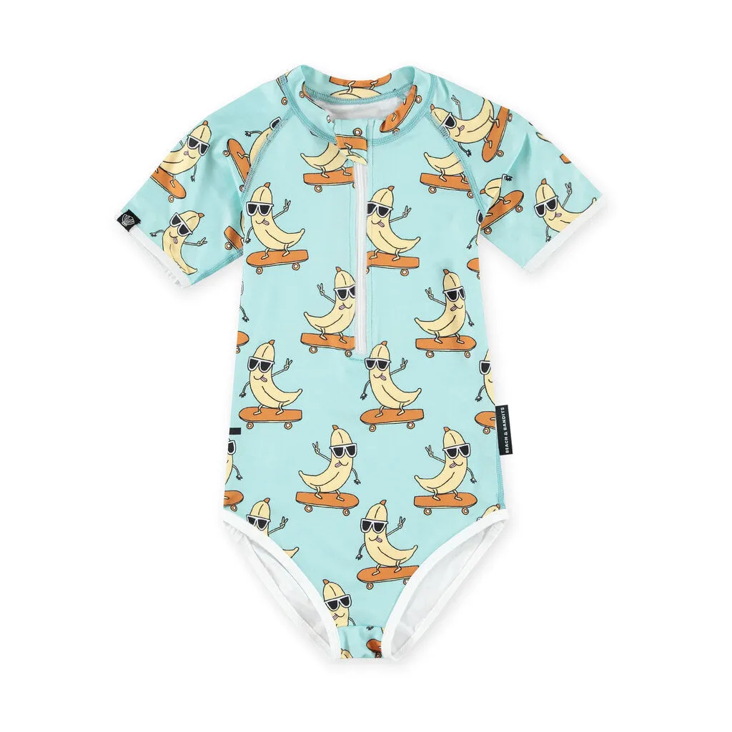 beach & bandits Let It Slide upf50  swimsuit