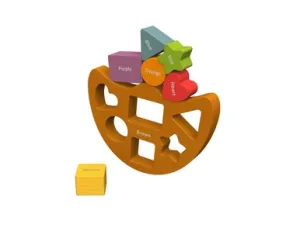 Begin Again Toys - Balance Boat Shapes and Colors Playset