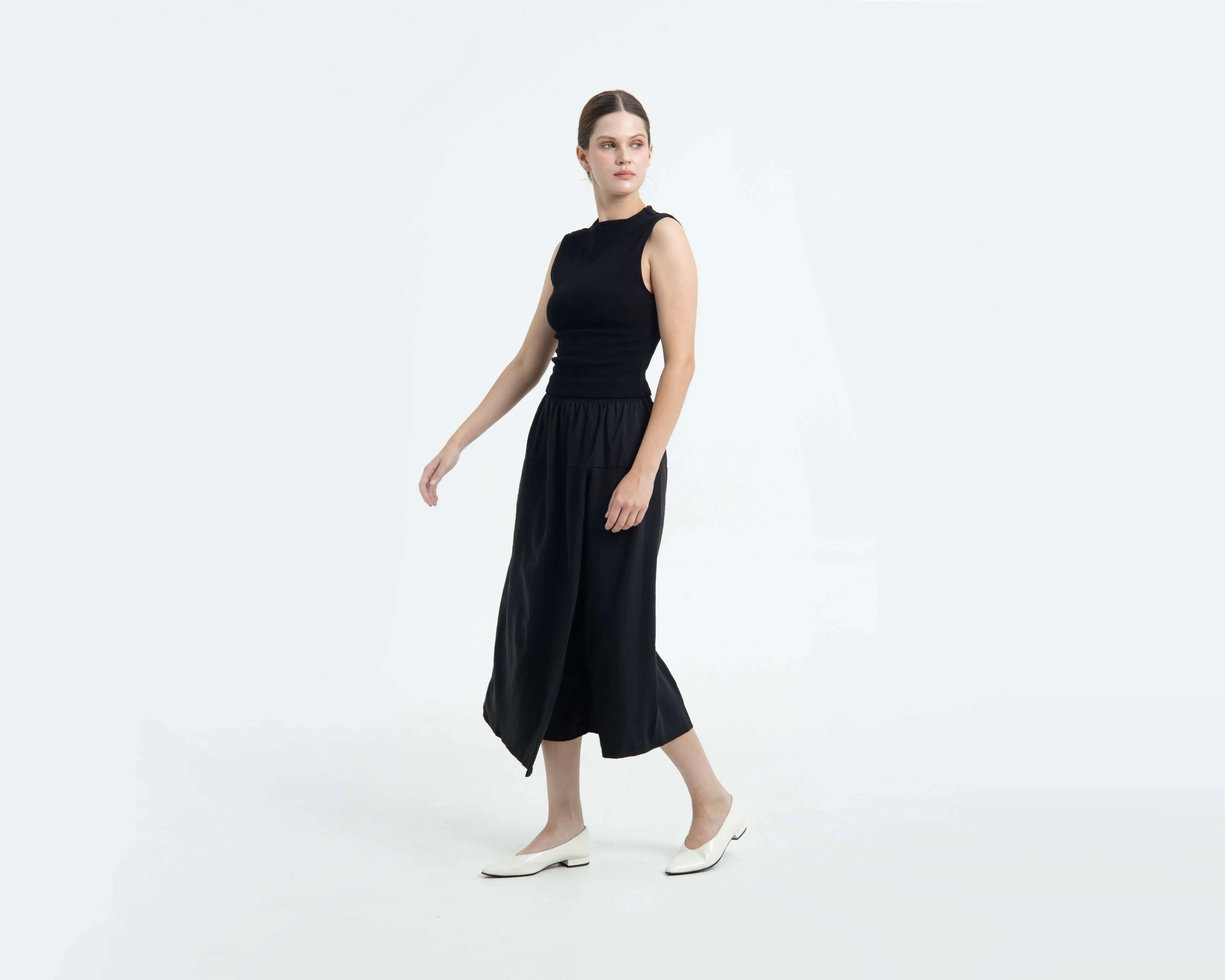 Black Wrap Cullotes
