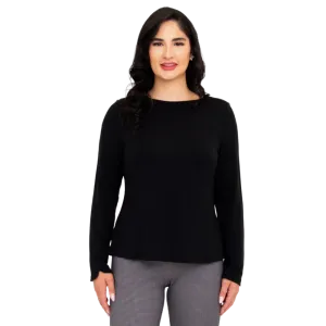 Blue Sky Mona Top Black