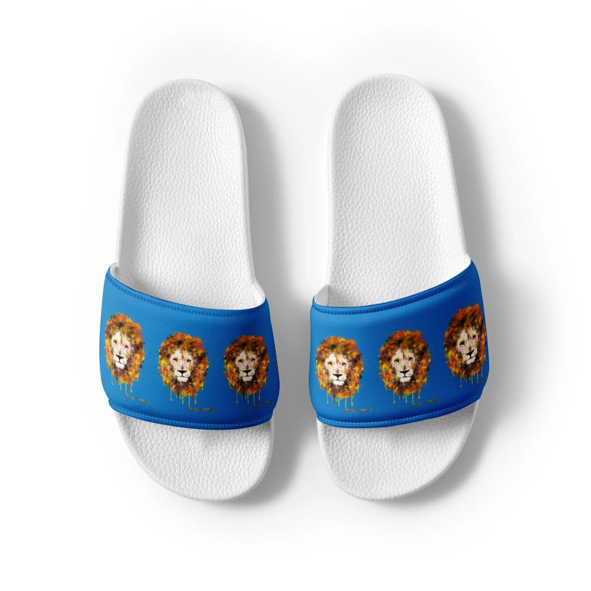 Blue Women's Slides