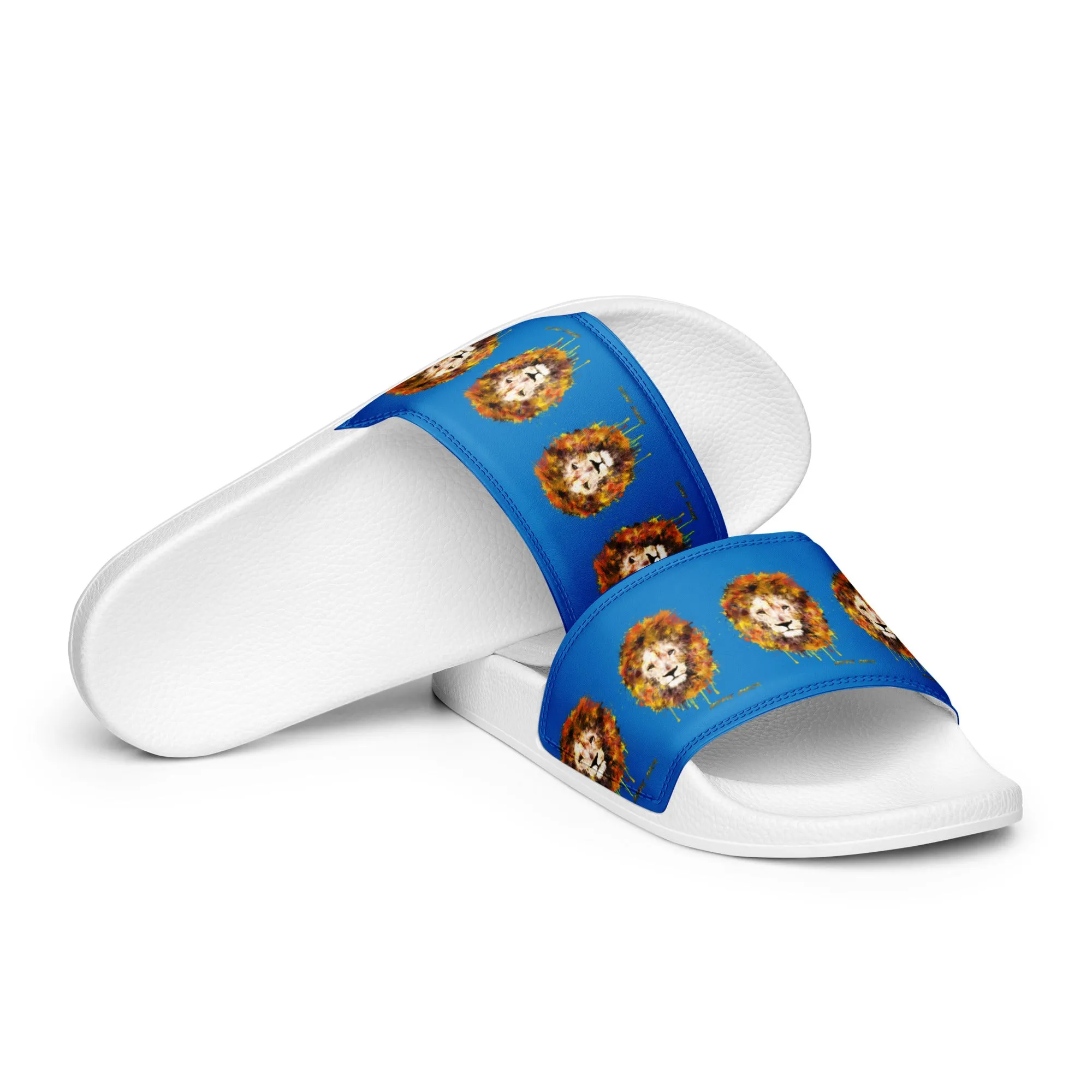 Blue Women's Slides