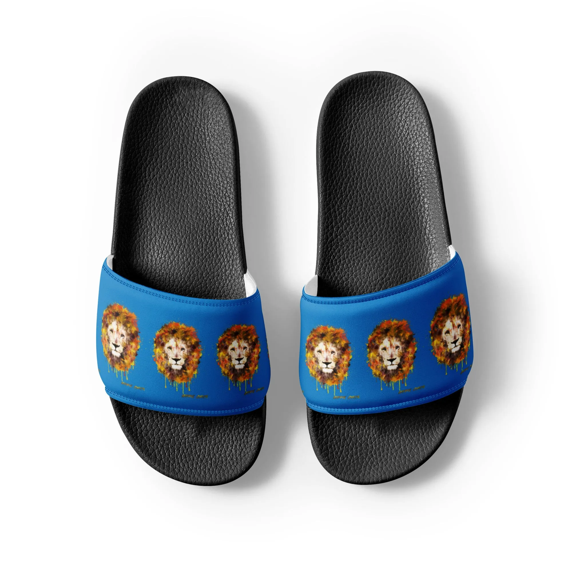 Blue Women's Slides