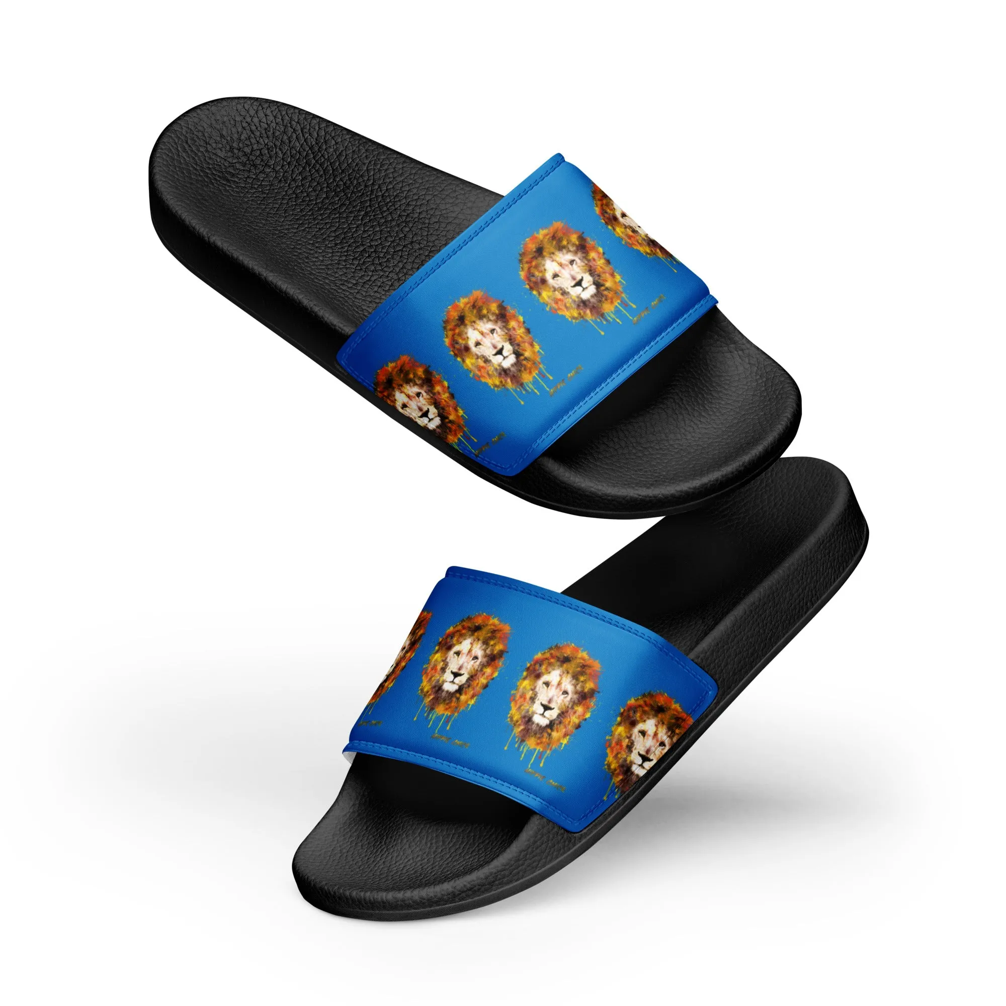 Blue Women's Slides