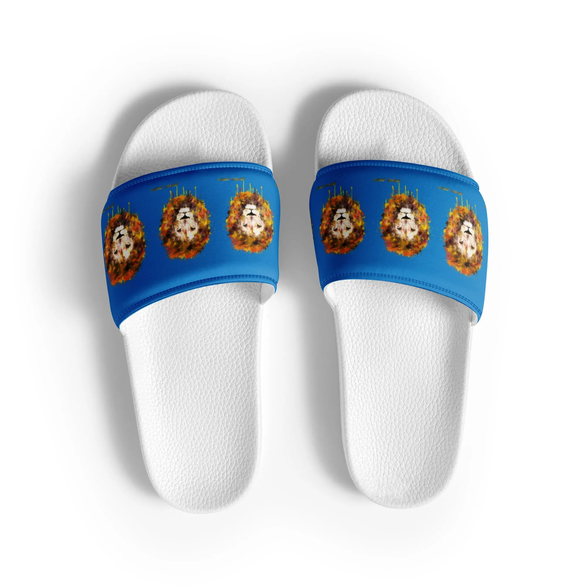Blue Women's Slides