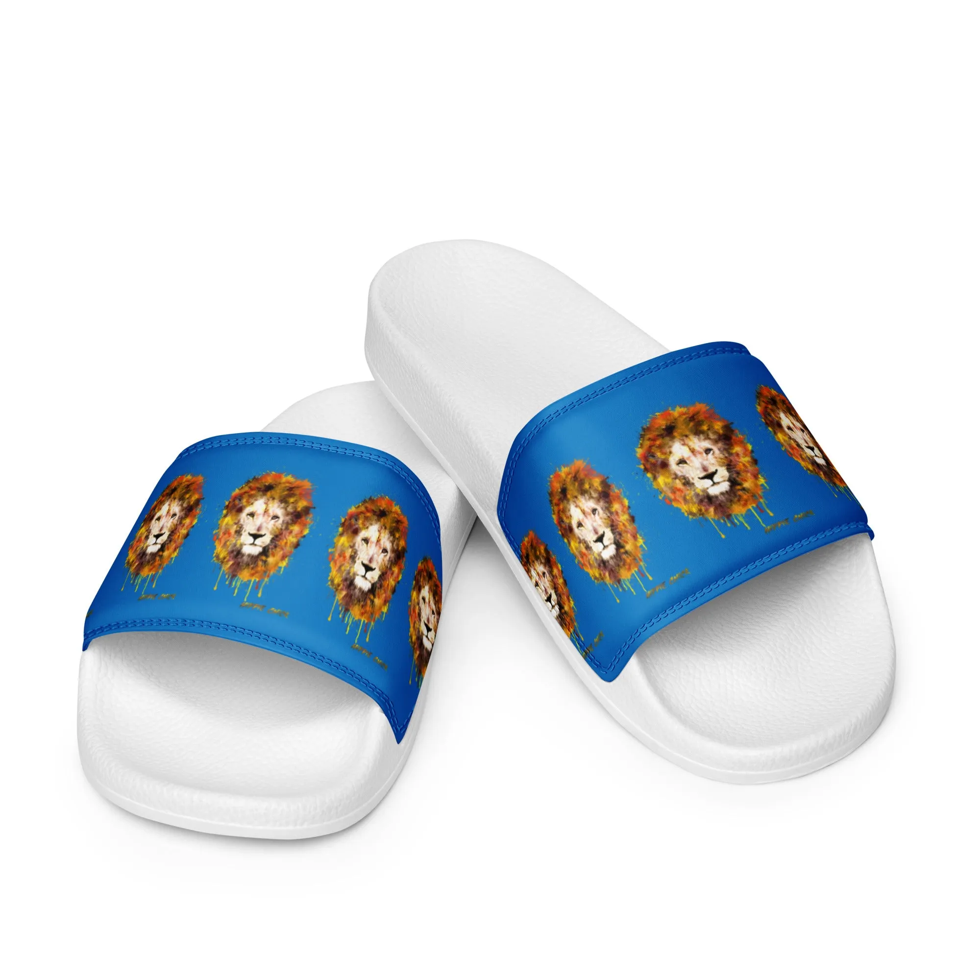 Blue Women's Slides