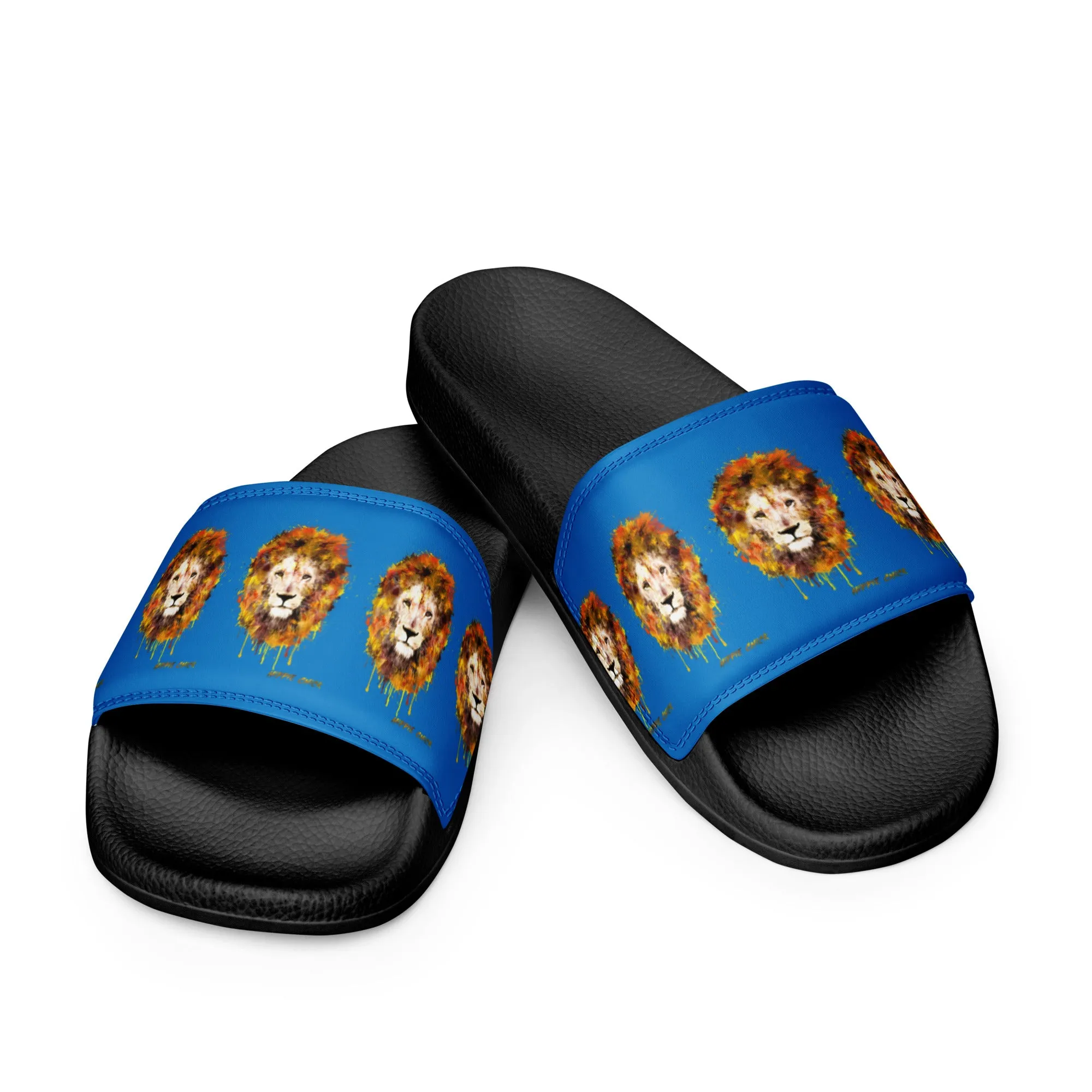 Blue Women's Slides