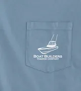 Boat Builders Trading Co. Center Console w Tower Short Sleeve Shirt