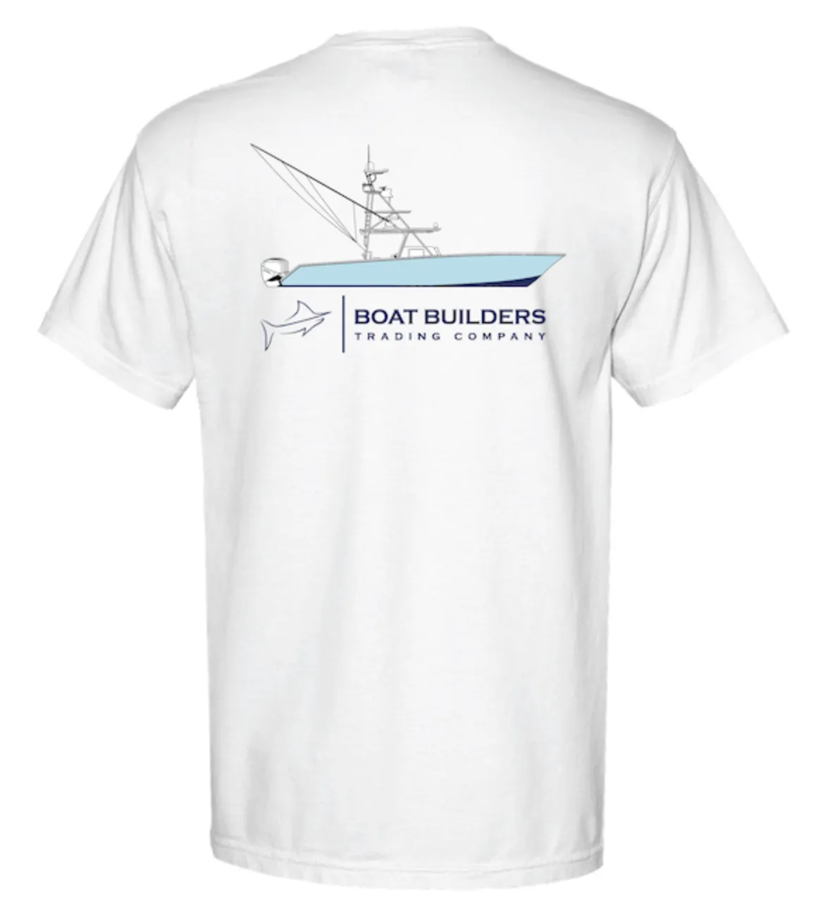 Boat Builders Trading Co. Center Console w Tower Short Sleeve Shirt