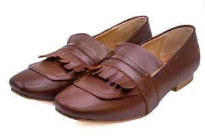 Brown Flair Leather Loafer