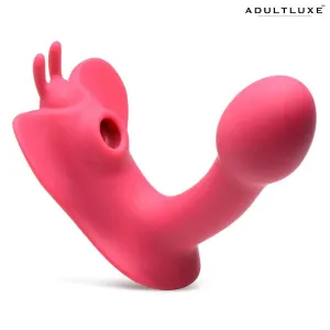 Butterfly Tease 10x Clitoral Suction Silicone Stimulator