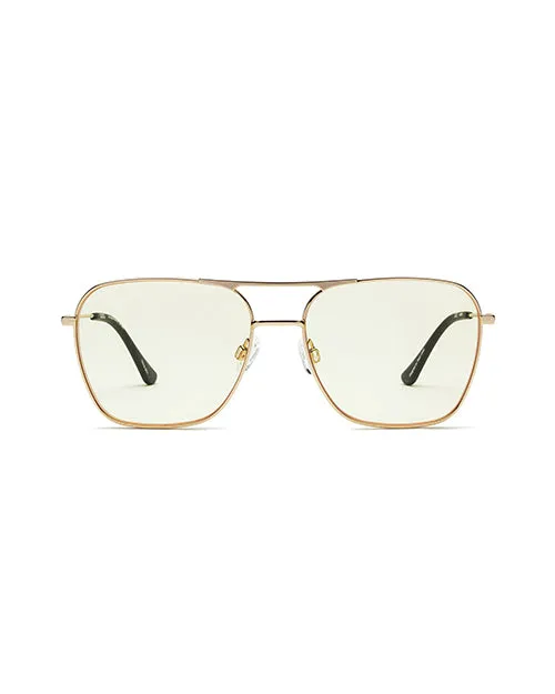 CADDIS | Hopper Reader Glasses | Polished Gold