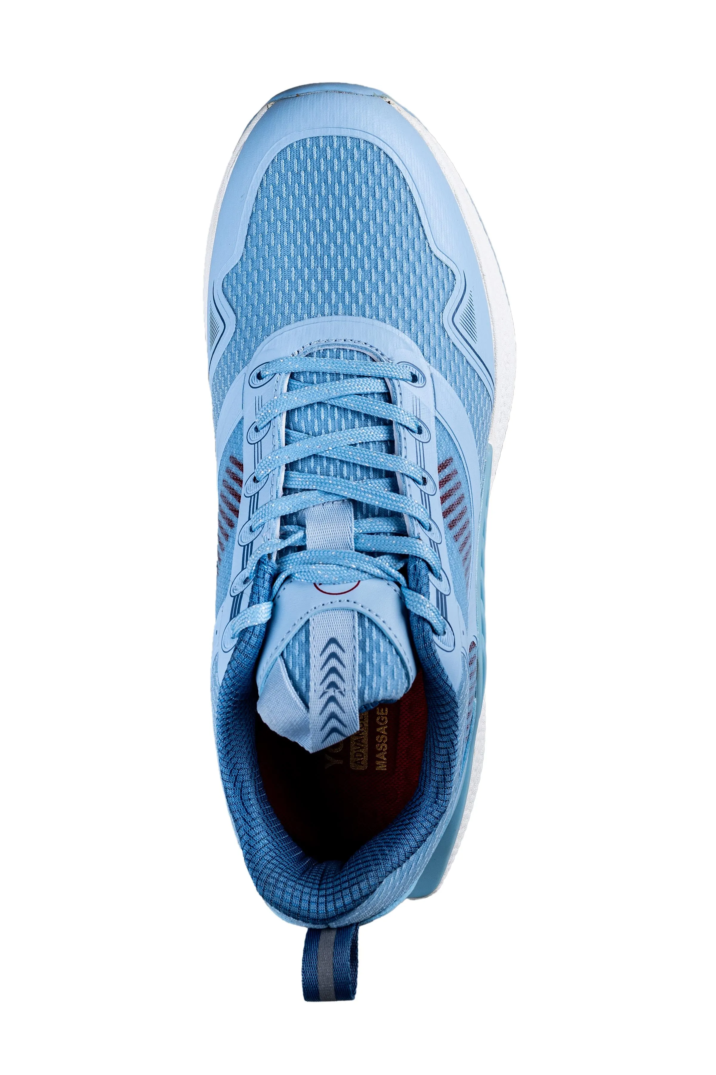 Campus Ice Blue / R. Slate Gents Sports Shoe