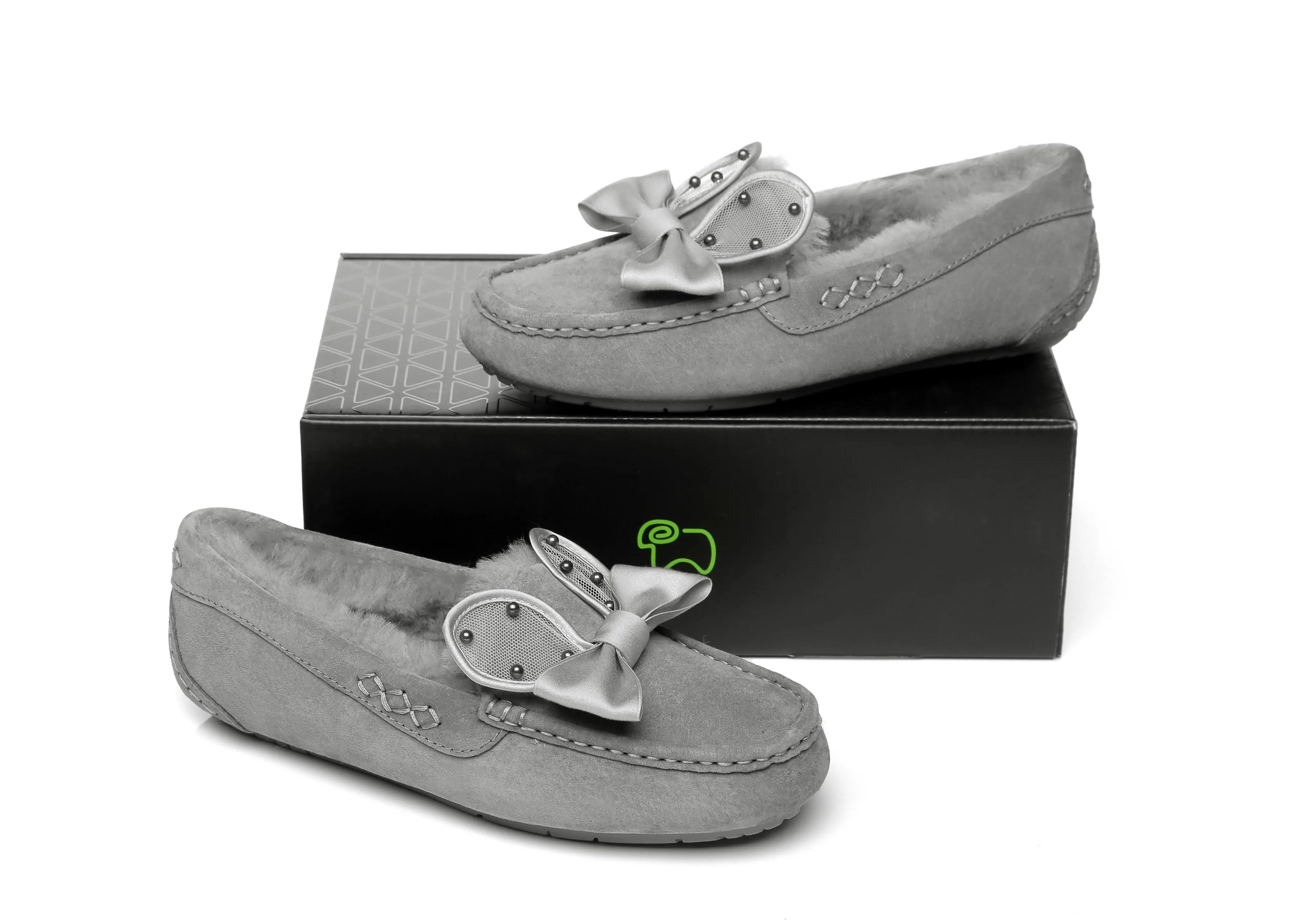 Casual Flats Women Wabbit Moccasin