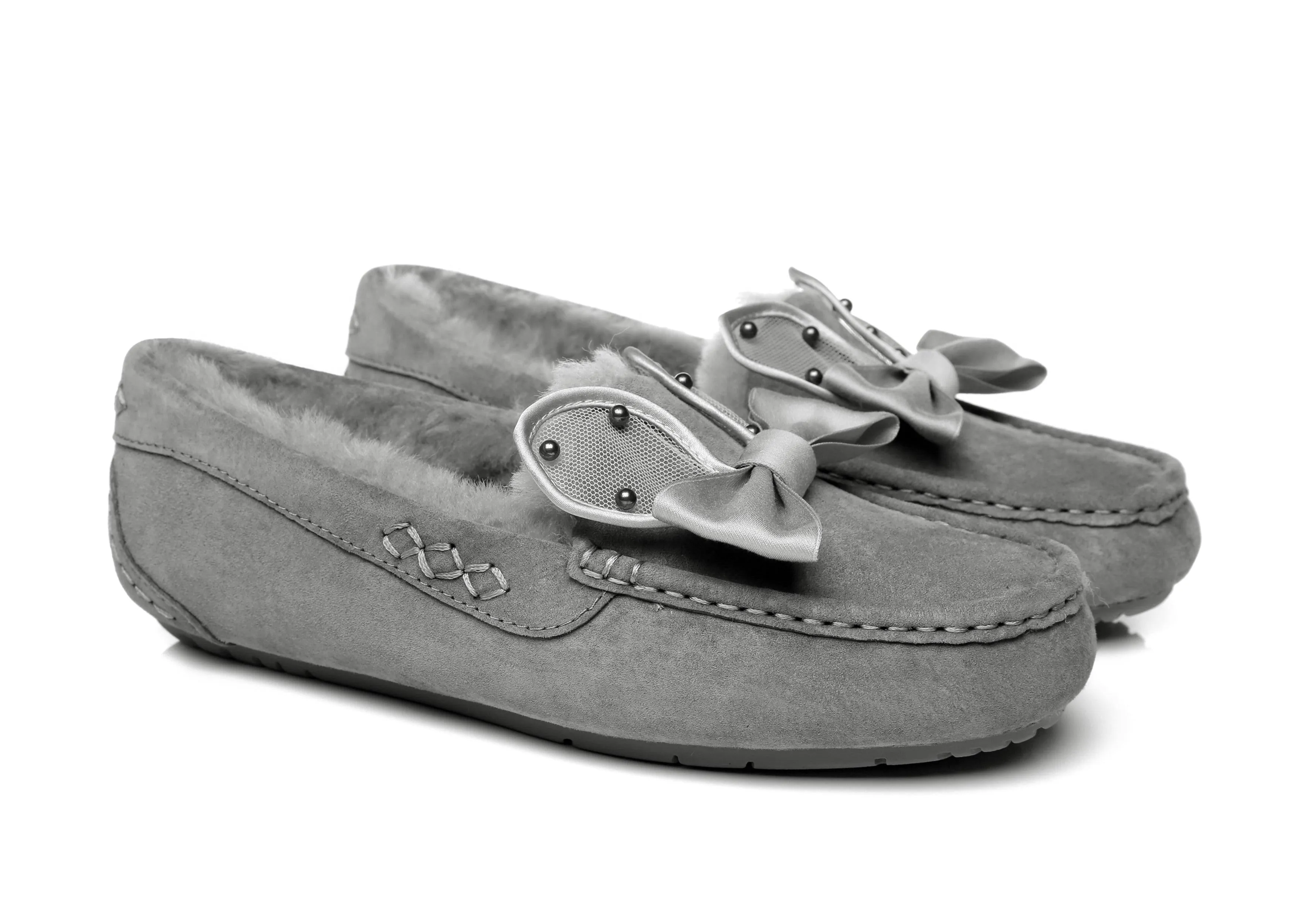Casual Flats Women Wabbit Moccasin