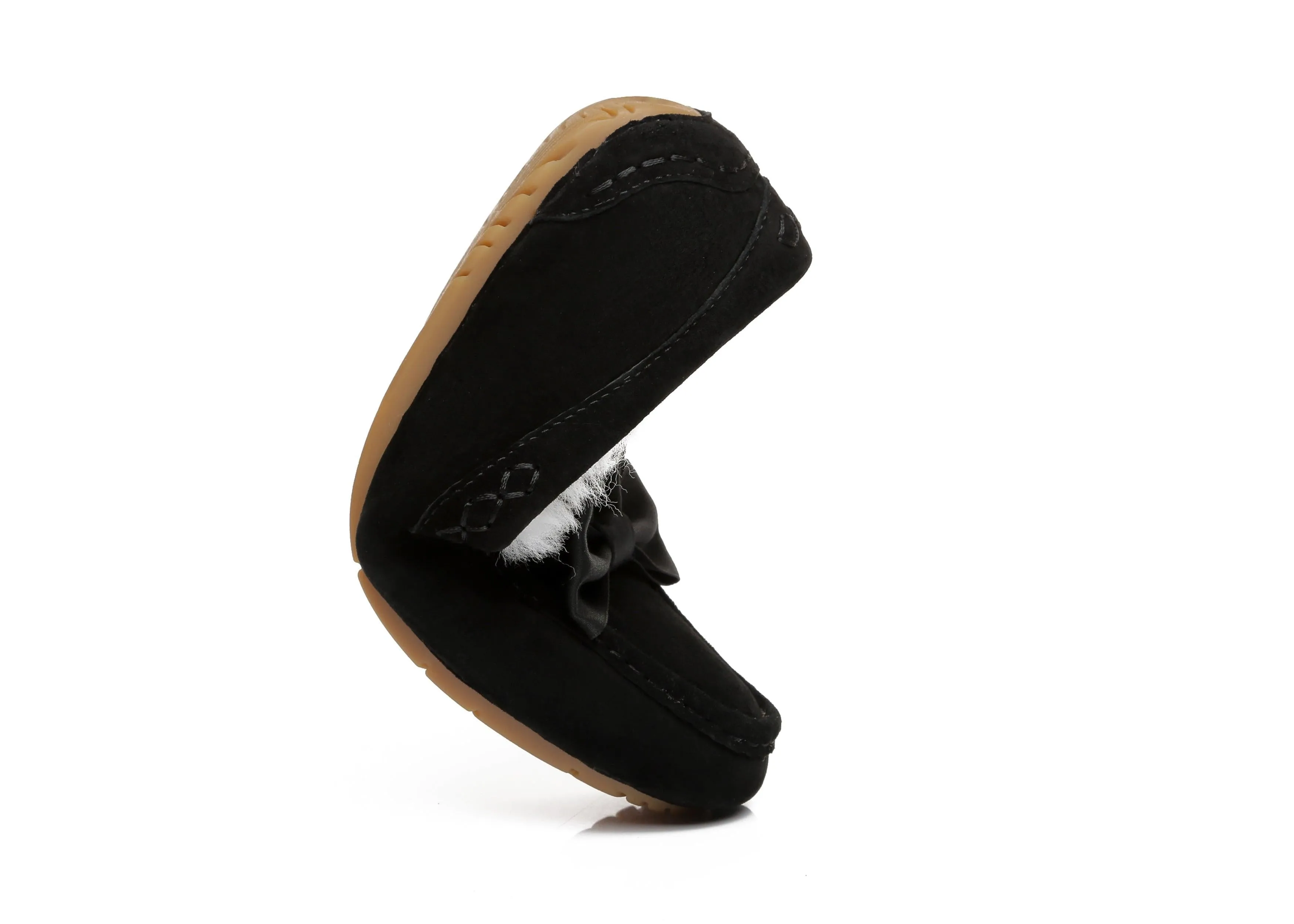 Casual Flats Women Wabbit Moccasin